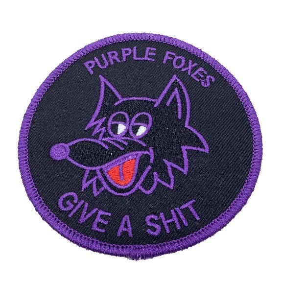 VMM-364 Purple Foxes (Black) Squadron Patch – Sew On