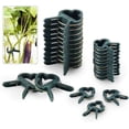 thumbnail image 1 of 20PCS Adjustable Plant Support Clips Garden Stake Covers Support Structure Tether for Garden, Vine,, 1 of 5