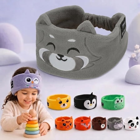 Dozibands Kids Wireless Headphones for Kids Bluetooth Wireless Cozy Tunes Headphones Sensory Eye Mask Sleeping Ear Muffs
