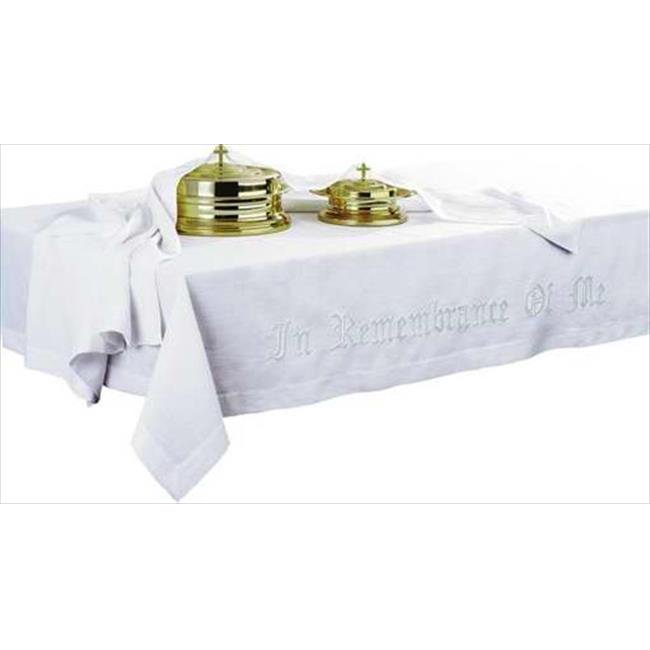 Communion-Table Cover-Plain-100% Pure Linen (RW 55X) - Walmart.com