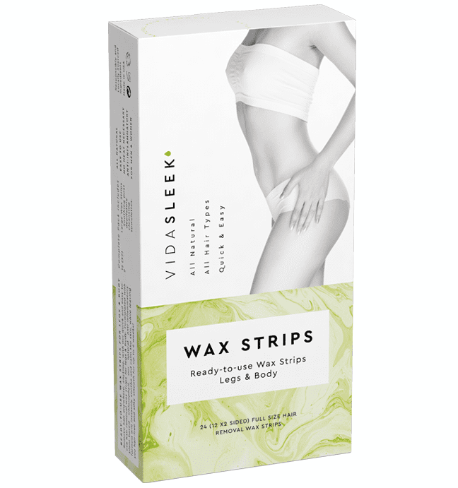Hair Removal Wax Strips Legs Body 24 Count Walmart Com