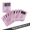 Karma Organic Nail Polish Remover Wipes, Soybean Oil & Lavender Oil, Non-Toxic, Vegan, Cruelty-Free, Pack of 10, Purple