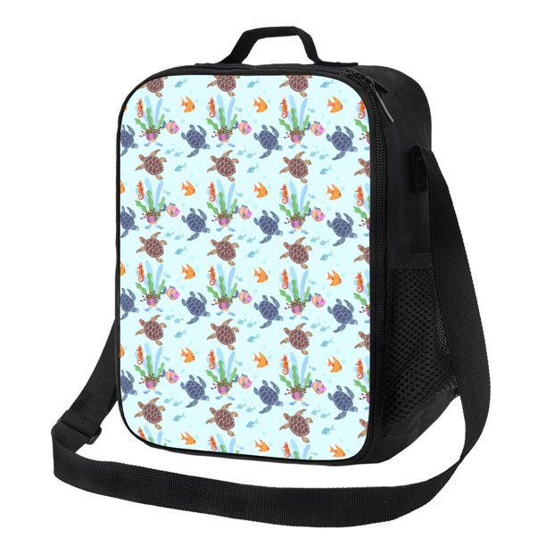 Fotbe Turtle Lonchera Bolsa de Almuerzo para Hombres y Mujeres, Lonchera de Gran Capacidad, Bolsa de Almuerzo Reutilizable, Bolsa Térmica Aislante