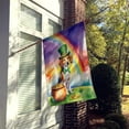 thumbnail image 5 of American Foxhound St Patrick's Day House Flag, 5 of 7
