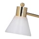 thumbnail image 3 of 1:12 Scale Dollhouse Table Lamp LED Micro Metal Dollhouse Miniature Table Light Golden White, 3 of 5