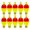 C, variant on Hyasfey 10/16Pcs EPS Foam Fishing Float with Weights Long Casting Lightweight High Visibility Buoyancy Ball Buoy Bobber Float Saltwater Freshwater Fishing Accessories