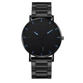 thumbnail image 1 of WORGEOUS Reloj de pulsera de acero inoxidable Hombres Mira Reloj de cuarzo Reloj de moda Reloj único, 1 of 8