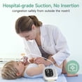 thumbnail image 3 of Morfone Nasal Aspirator for Baby, Electric Nose Suction for Baby with Night Light,Soothing Lullabies, Baby Nose Sucker with 9 Adjustable Suction Levels, 3 of 7