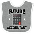 thumbnail image 3 of Inktastic Accounting Future Accountant Baby Boys or Girls Baby Bib, 3 of 4