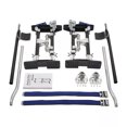 thumbnail image 5 of Black Aluminum 15"-23" Adjustable Drywall Stilts For Painters Walking Finishing, 5 of 10