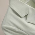 thumbnail image 6 of Gmluru Womens Blazers Green Solid Color Lapel Button Elegant Suit Jacket Business Casual S-3XL, 6 of 6