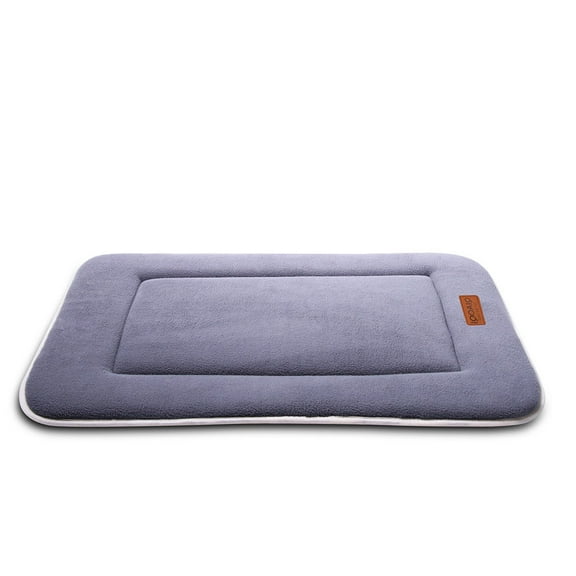 Dog Dog Bed Crate Pad Mat Cute Paw Pet Beds for Large dog,Washable Dog Sleeping Mattress with Anti Slip Bottom