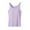 QR1-Purple, variant on Meichang Ribbed Tank Tops with Built in Bras Scoop Neck Sleeveless Strap Shirt Solid Casual Shelf Bra Camisole Top