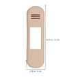 thumbnail image 2 of Makeup Case Travel Makeup Brush Holder Silicone Makeup Brush Storage Box with Mirror Strap, 2 of 9