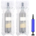 thumbnail image 1 of Kyrieval 10 Pack Wine Bags for Travel, Inflatable Wine Bottle Protector, Clear, 1 of 7