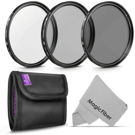 58MM Altura Photo Professional Photography Filter Kit (UV, CPL Polarizer, Neutral Density ND4) for Camera Lens with 58MM Filter Thread + Filter (Best Camera Lenses For Nature Photography)