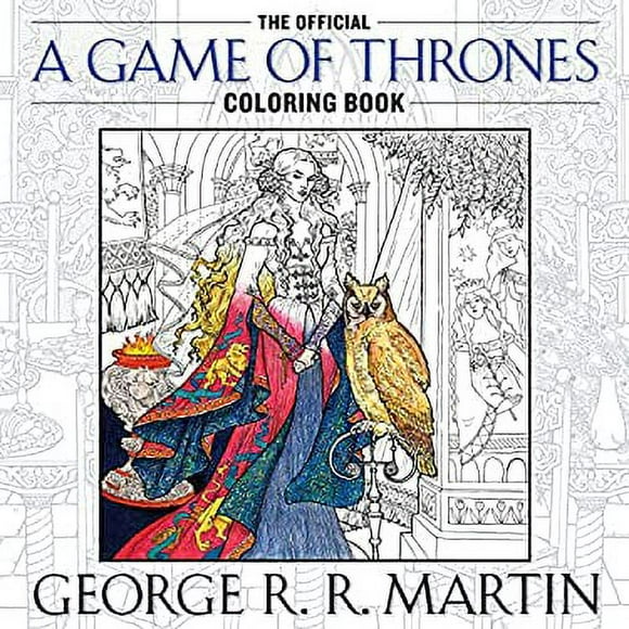 The Official a Game of Thrones Coloring Book : An Adult Coloring Book 9781101965764 Used / Pre-owned