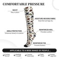 thumbnail image 2 of Sikiie Various Turtle 1 Pairs Compression Socks for Men and Women 15-20 mmHg Running Support Socks, 2 of 7