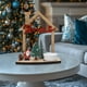 thumbnail image 5 of Matsuzay Adorno de casa de Navidad de madera de primera calidad para celebración navideña, regalo de vacaciones de buen gusto, pequeño y Kits de decoración para fiestas, 5 of 6