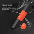 thumbnail image 3 of FELTECHELECTR Portable Fishing Line Knot Tying Tool with Adjustable Ruler, Black Plastic & Silicone, 1 Set for Anglers, 3 of 6
