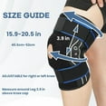 thumbnail image 2 of JIUFENTIAN Hinged Knee Brace for Women Men Knee Pads with Removable Side Stabilizers Knee Supports for Joint Pain Knee Pain Relief, 2 of 6