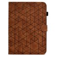 thumbnail image 4 of Funda para iPad Mini 7 (A17 Pro) 2024 / iPad Mini 6 2021, iPad Mini 6.ª generación de 8,3 pulgadas, funda inteligente de piel sintética con rombos en relieve y función de reposo/activación automática., 4 of 8