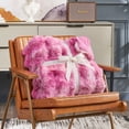 thumbnail image 2 of Faux Fur Plush Throw Blanket Soft Fluffy Bubble Blanket for Couch, Sofa Bedroom, 2 of 5