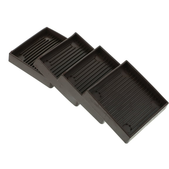 4 Pcs Bed Anti Slip Pads Furniture Legs Slide Chair Sliders Coasters