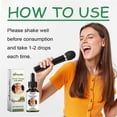 thumbnail image 5 of Vocal Throat Care Drops - Soothing Relief For Dry, Itchy Throat Vocal Cord Repair - 30ml, 5 of 5