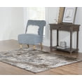 thumbnail image 3 of Masters Man Grey Area Rug 8x10 3 Easy Care Polypropylene Artistic Design, 3 of 6