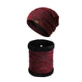 thumbnail image 1 of ER Bufanda cálida de invierno para hombres Gorro de punto con cuello europeo y americano s brillar Electrónica, 1 of 5