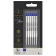 thumbnail image 2 of Parker Authentic QUINKflow Ballpoint Pen Refills, Medium Point Blue Ink, 6-Count Value Pack, 2 of 3