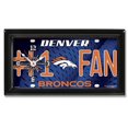 thumbnail image 1 of NFL Denver Broncos Wall Clock, 1 of 3