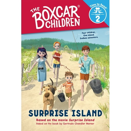Conrail Boxcar - Surprise Island (The Boxcar Children: Time to Read, Level 2)