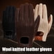thumbnail image 3 of Guantes De Ciclismo Antideslizantes De Piel De Cabra De Punto Para Hombre Para Viajar Y Conducir Eigraketly VI012170-02, 3 of 6
