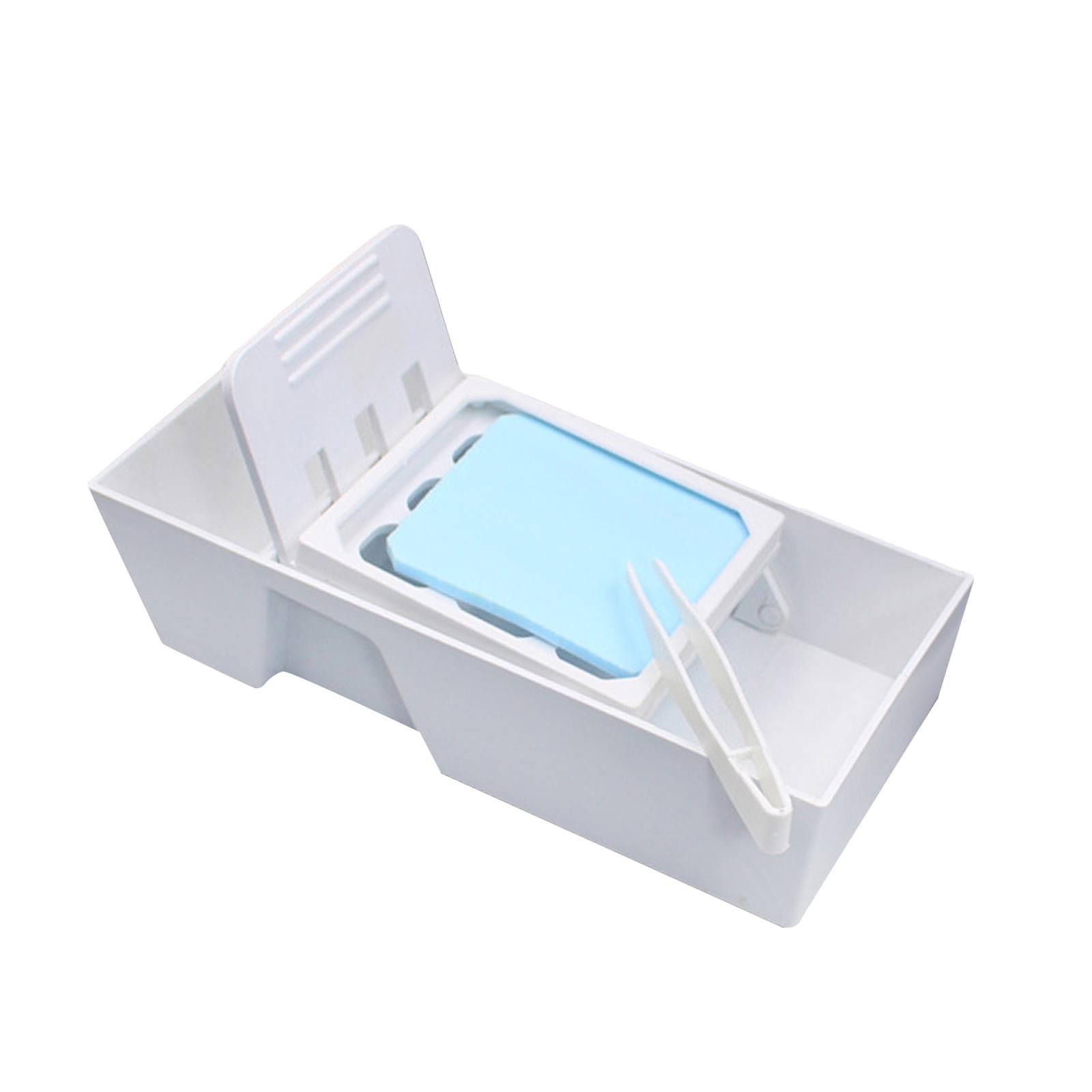 Rushawy Wet Palette Compact Size Durable Modeling Water Paste Box for Miniatures Art