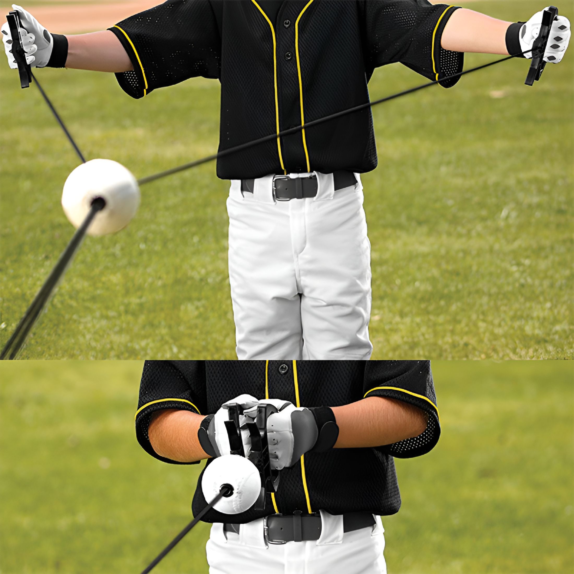 BESTSKY Baseball Swing Trainer Softball Pitching Outdoor Dynamics Sport Batting Aid Strike Kids Adult Training Tools Accessories