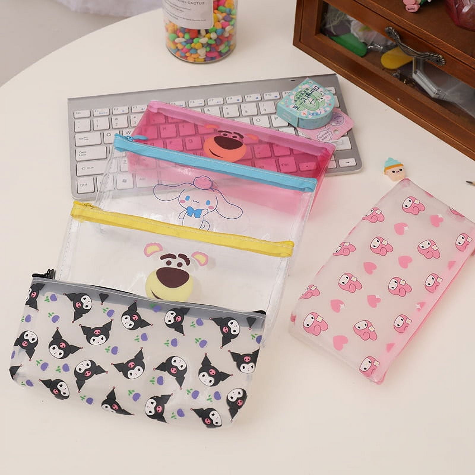Cute Cartoon Cinnamoroll Kawaii Pencil Case For Girls, Women, And Kids  Small Makeup Pouch With My Melody Design For School And Cosmetics Storage  From Designerbagschina, $29.17