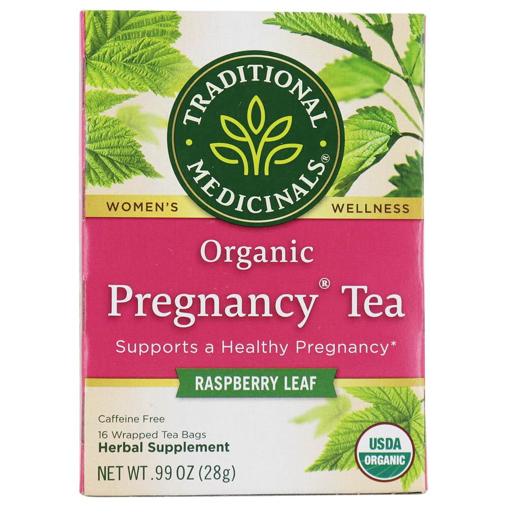 Traditional Medicinals Organic Pregnancy Herbal Tea 16 Tea Bags