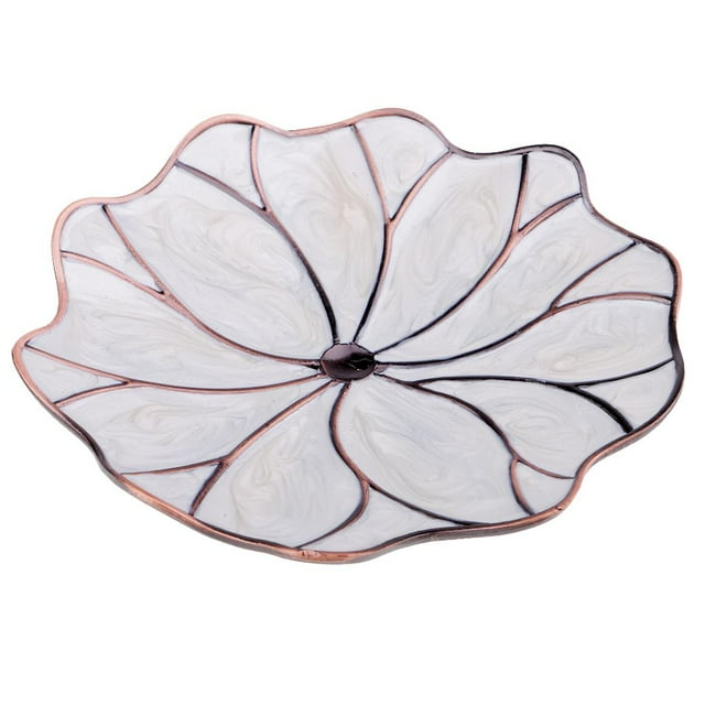 Mini Posavasos de Té Hugo Aislamiento Térmico Accesorios Decorativos de Cocina Elegante para Invitados Blanco Saucer Alloy Coaster