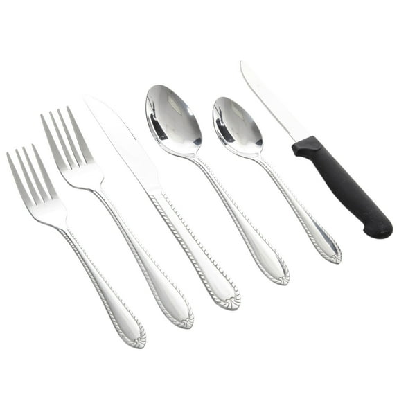 Gibson Wilmington Plus 55 Piece Flatware Set