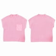 thumbnail image 2 of Débardeur Sans Manches pour Femmes Col Montant Bonnet Tricoté Rose G, 2 of 6