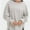 Gray, variant on Women Oversized Sweatshirts Crewneck Side Slit Pullover Long Sleeve Casual Tops