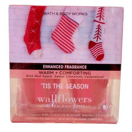 Bath & Body Works Tis the Season Wallflowers Home Fragrance Refills, 2-Pack