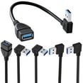 thumbnail image 4 of Flexible USB3.0 Extension Cable with 90 Degree Angles for Enhances Connectivity and Durability for Laptop USB Disk, 4 of 8