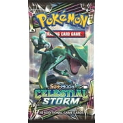 One Pokemon TCG Sun & Moon Celestial Storm Booster 10 Card PACK (Sealed/English)