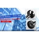 thumbnail image 4 of 5" (12cm) Black Stainless Steel Door Stopper, Long Door Stoppers, 4 of 4