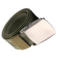 thumbnail image 4 of Cinturón de cintura Cummerbund Web Belt jinwen de 1.5 ancho verde, 4 of 8