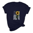 thumbnail image 1 of Birdeem T-Shirt à Manches Courtes Imprimé Mode pour Femmes Hauts Décontractés Amples Blouse Hauts, 1 of 1