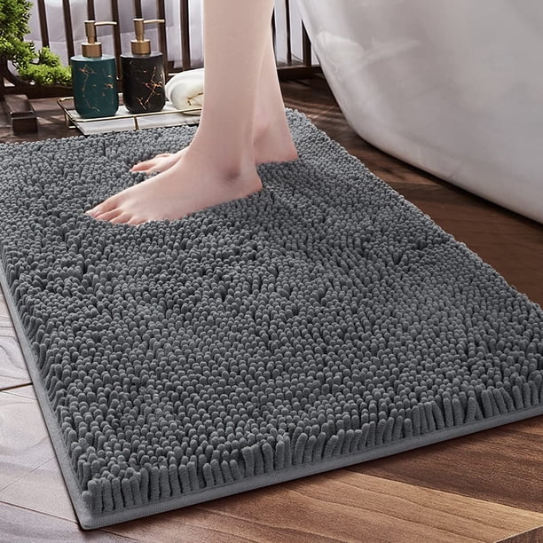 Alfombra de baño SONORO KATE ultra absorbente y antideslizante de 80 x 50 cm